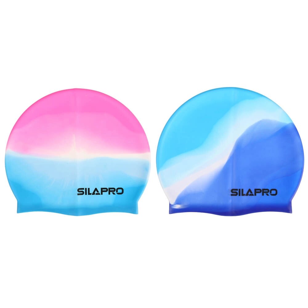SILAPRO Шапочка для плавания,18Х22см, силикон от компании ООО "Барс" - фото 1