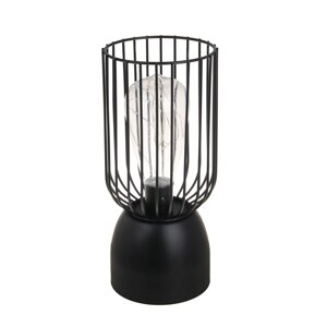 Светильник LED в стиле лофт, 11х11х24,5 см, металл, пластик , цвет черный