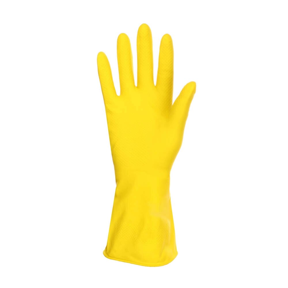 VETTA Перчатки резиновые желтые M от компании ООО "Барс" - фото 1