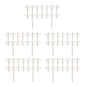 Заборчик декоративный "Классика"набор 5 секций), 36x3,5x25см, полипропилен