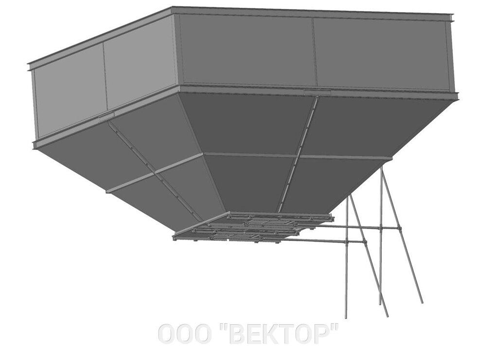 Бункер ЗАВ-20 (усиленный/оцинкованный) от компании ООО "ВЕКТОР" - фото 1