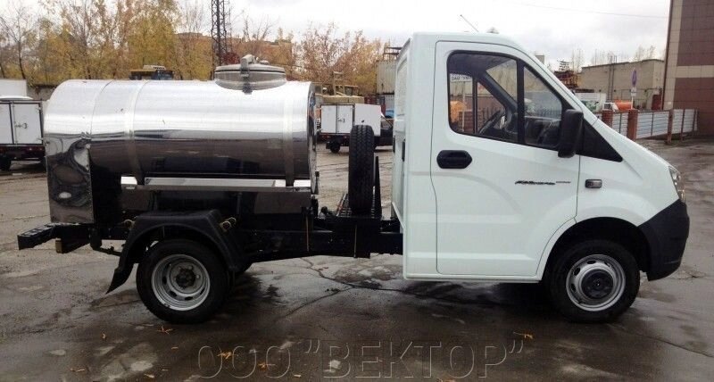 Молоковоз ГАЗель Next (Некст) A21R23, 1500 литров, НЖ от компании ООО "ВЕКТОР" - фото 1