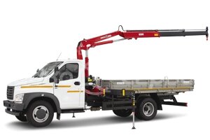 Газ (газон ) некст с41R33 борт с кму FASSI 100 - наличие