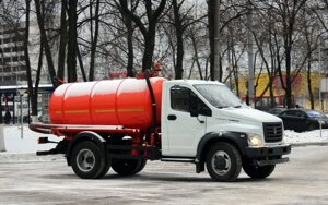 Вакуумная машина ГАЗ-САЗ 39014-12 на базе ГАЗ C41R13