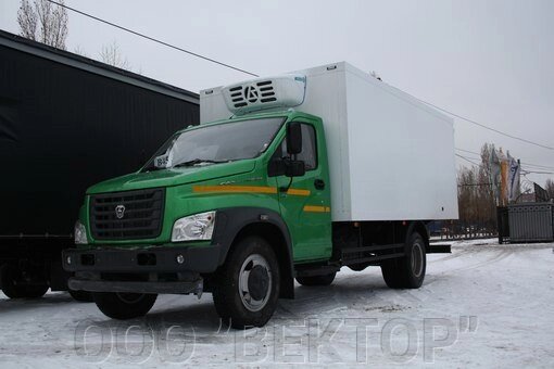 Изотермический фургон ГАЗон Некст (C41RB3) с ХОУ и гидробортом - распродажа