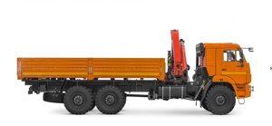 Бортовой Камаз 65115-773094-42 с КМУ Fassi 215А. 0.22