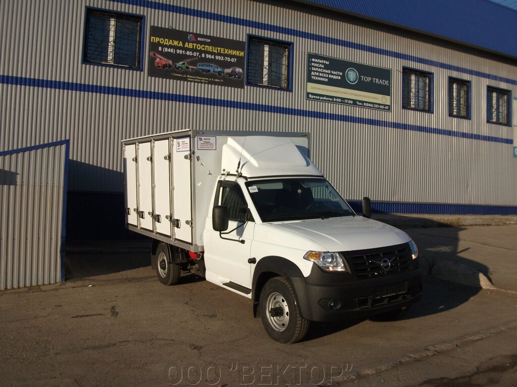Хлебный фургон УАЗ 236022 ПРОФИ (96/128 лотков) - преимущества