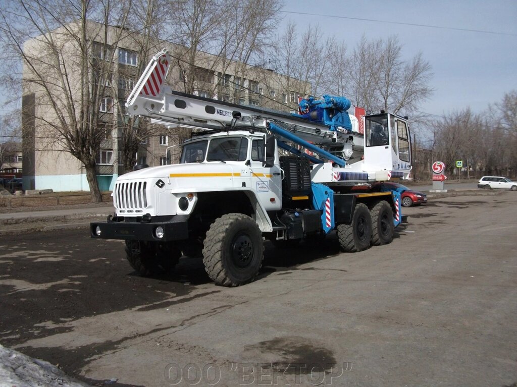 Бурильно-шнековая машина МБШ-812 на шасси Урал 4320 - скидка