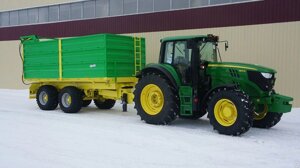 Полуприцеп тракторный самосвальный ПТС-15 (профильный борт)