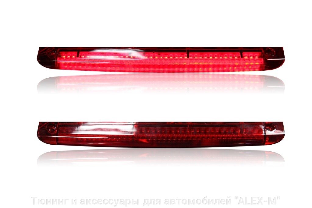 Cтоп-сигнал красный 42 см в спойлер для Mercedes G463 от компании Тюнинг и аксессуары для автомобилей "ALEX-M" - фото 1