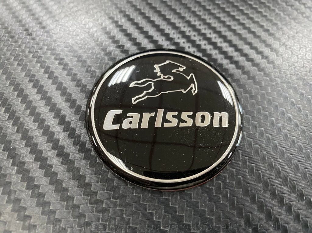 Эмблема в руль Carlsson 51 мм для Mercedes Benz от компании Тюнинг и аксессуары для автомобилей "ALEX-M" - фото 1