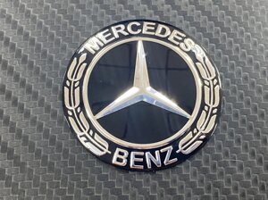 Эмблема в руль Mercedes чёрная 51 мм для Mercedes Benz