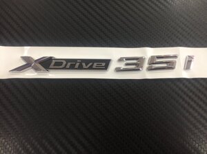 Эмблема X-Drive 35i пластик для автомобиля BMW