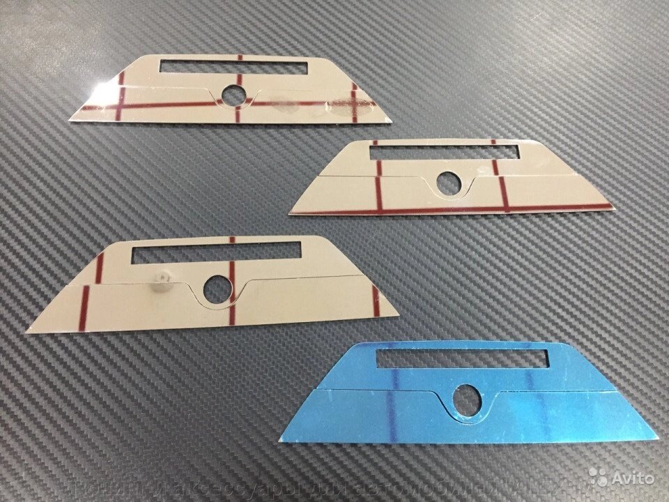 Хромированные накладки на поперечины крыши из нержавеющей стали для Hummer H3 от компании Тюнинг и аксессуары для автомобилей "ALEX-M" - фото 1