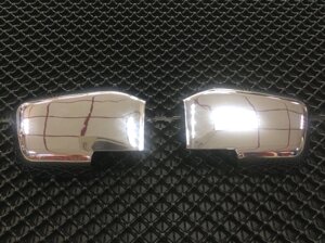 Хромированные накладки на зеркала (пластик) для BMW E34