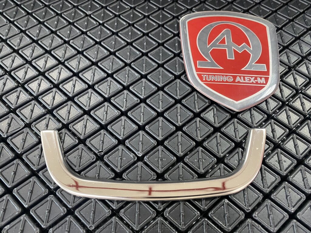 Накладка на ручку крышки багажника из нержавеющей стали (Omsa Line) для Opel Astra J 2010- от компании Тюнинг и аксессуары для автомобилей "ALEX-M" - фото 1