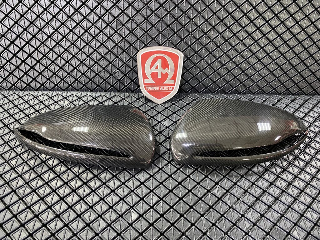 Накладки на зеркала карбоновые (Omsa Line, Турция) для Mercedes GLS-class X167 2020- от компании Тюнинг и аксессуары для автомобилей "ALEX-M" - фото 1