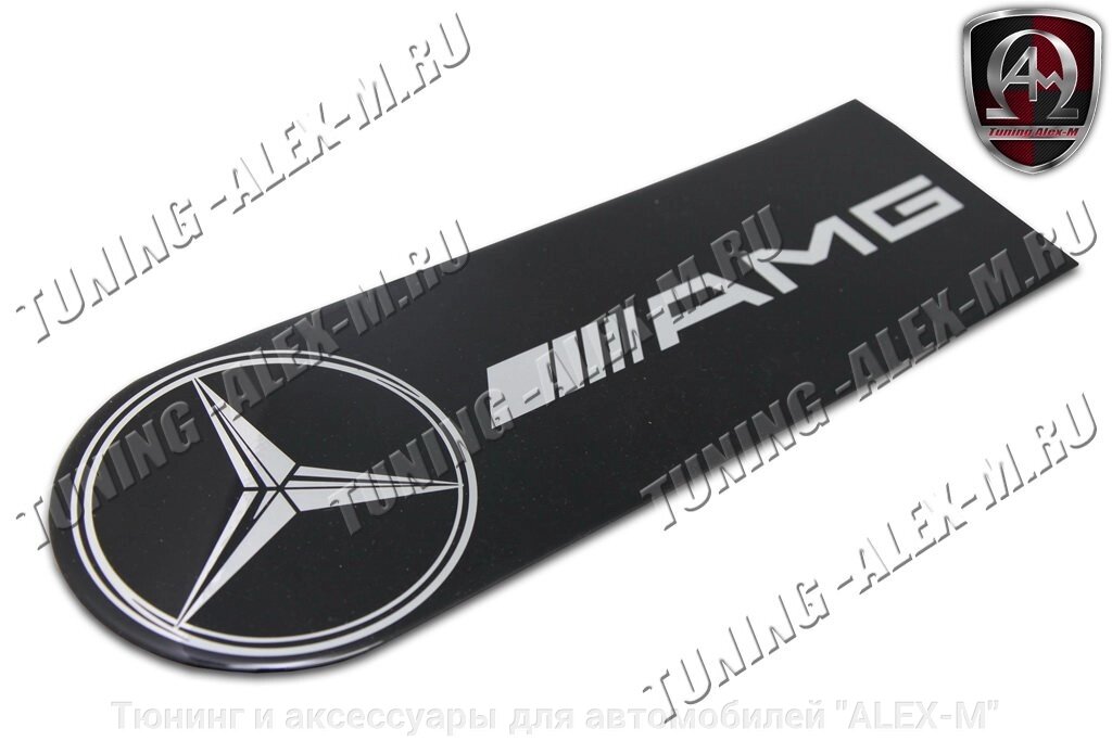 Наклейка на контейнер запасного колеса AMG для Mercedes G463 от компании Тюнинг и аксессуары для автомобилей "ALEX-M" - фото 1
