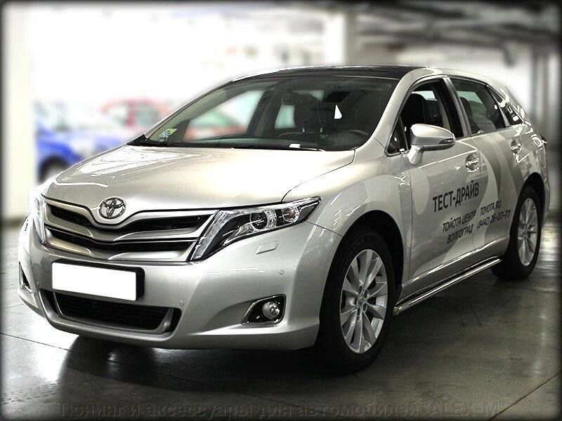 Обвод порога d-53 для Toyota Venza - описание