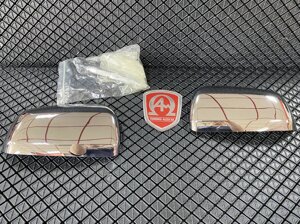Хромированные накладки на зеркала EGR Австралия (пластик) для Mitsubishi Lancer 2007-