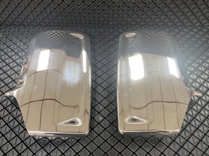 Хромированные накладки на зеркала из нержавеющей стали (Турция) для Mercedes Sprinter w906 2006-2018