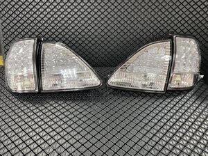 Фонари задние светодиодные хромированные для Lexus RX300 1997-2003