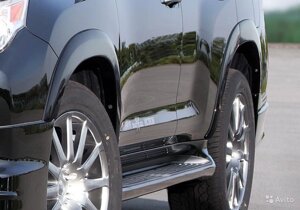Расширители колесных арок JAOS оригинал под окрас для Lexus GX460 2010-2014