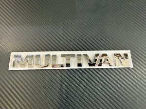 Надпись хромированная на крышку багажника Multivan