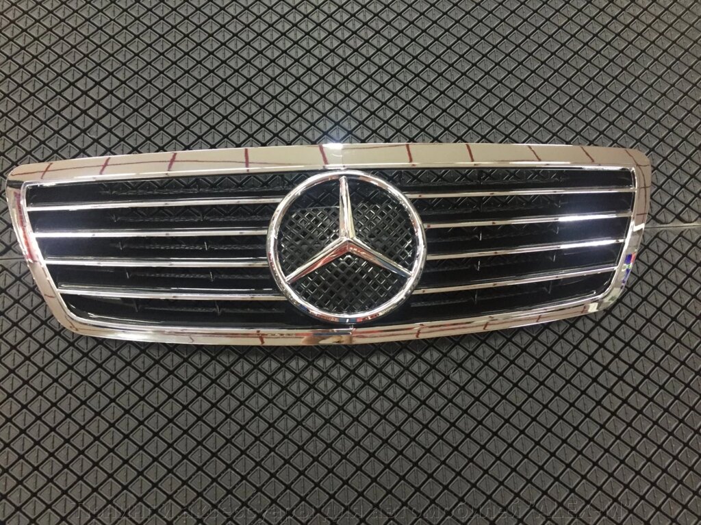 Решётка радиатора с большой эмблемой для Mercedes w 220 2003-2005 - гарантия