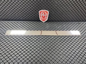 Накладка над номером крышки багажника хромированные металл (Турция) для Fiat Ducato 2006-