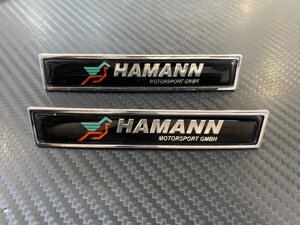 Эмблемы для молдингов дверей Hamann для BMW E36 3-серия