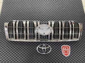 Решётка радиатора штатный дизайн хромированная для Toyota Prado 150 2009-2013 в Москве от компании Тюнинг и аксессуары для авто "ALEX-M"