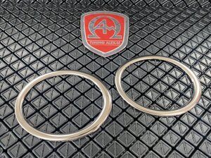 Хромированные накладки на передние противотуманные фары из нержавеющей стали для Volkswagen Amarok 2010-2016