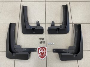 Брызговики передние + брызговики задние пластиковые (Китай) для BMW X3 G01 2017-