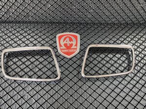 Хромированные накладки на канты зеркал пластик (Wellstar) для BMW E90