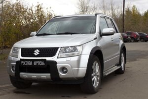 Расширители колёсных арок под окрас из ABS пластика вынос 25 мм для Suzuki Grand Vitara 2005-2012