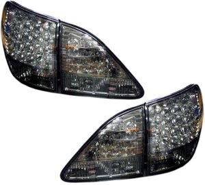 Фонари задние светодиодные тонированные для Lexus RX300 1997-2003