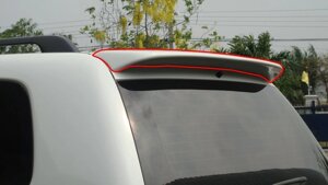 Спойлер на 5 дверь под окрас из ABS пластика для Mitsubishi Pajero Sport 2008-2016