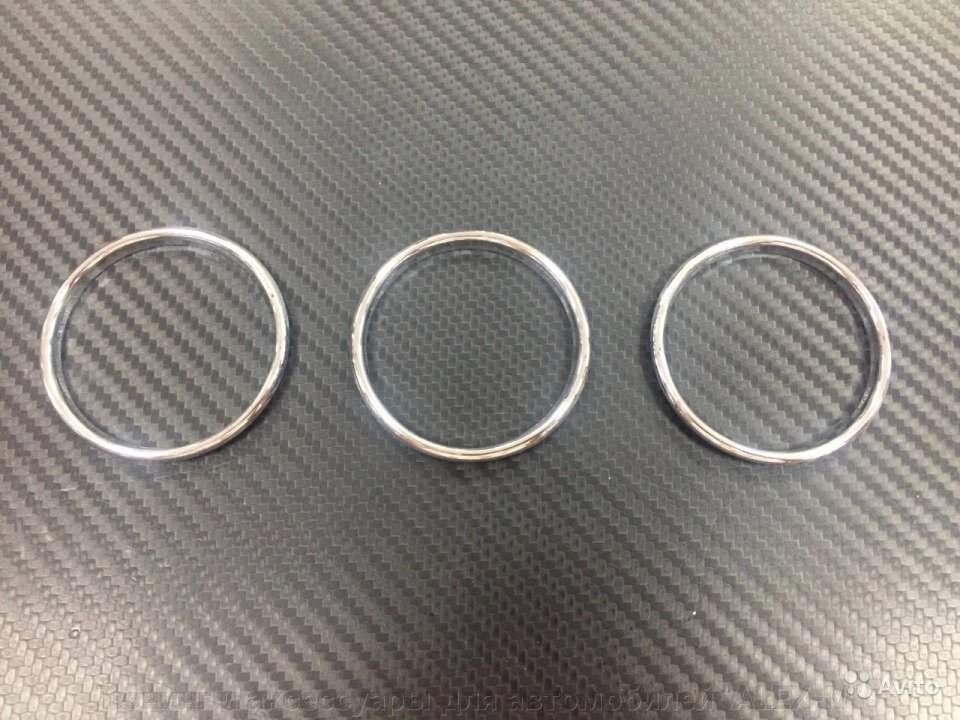 Хромированные кольца кондиционера из нержавеющей стали для Mercedes ML 163 1996-2003 - описание