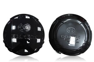 Контейнер запасного колеса с гравировкой чёрный / графит EGR Австралия для Toyota Prado 120