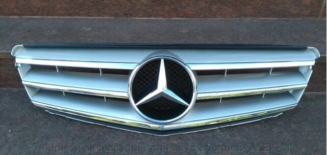 Решётка радиатора серебро с эмблемой Avantgard для Mercedes w204 - выбрать