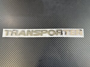 Надпись хромированная на крышку багажника Transporter