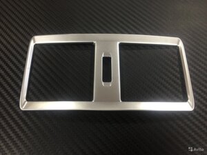 Накладка на задний воздуховод салона под алюминий для Mercedes GL166