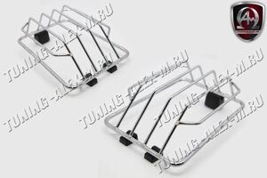 Защита поворотников "корзинки" в крыльях из нержавеющей стали (Уценка) для Mercedes G463