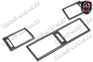 Хром накладки передние воздуховоды салона из нержавеющей стали для Mercedes w202