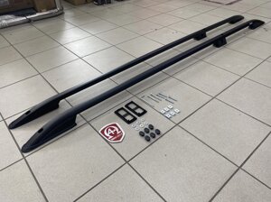 Рейлинги на крышу чёрные продольные (Can Otomotiv) для Mercedes Vito w 638