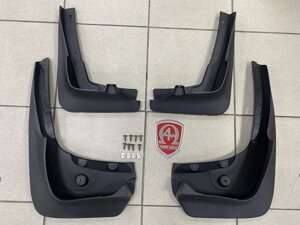 Брызговики передние + брызговики задние пластик (Китай) для BMW X6 F16 2014-2019