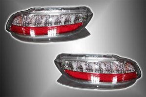 Противотуманные фонари задние хромированные светодиодные для Lexus RX 330 2003-2008