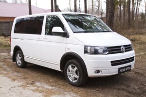 Расширители колёсных арок под окрас из ABS пластика для VW T5 2010-2015