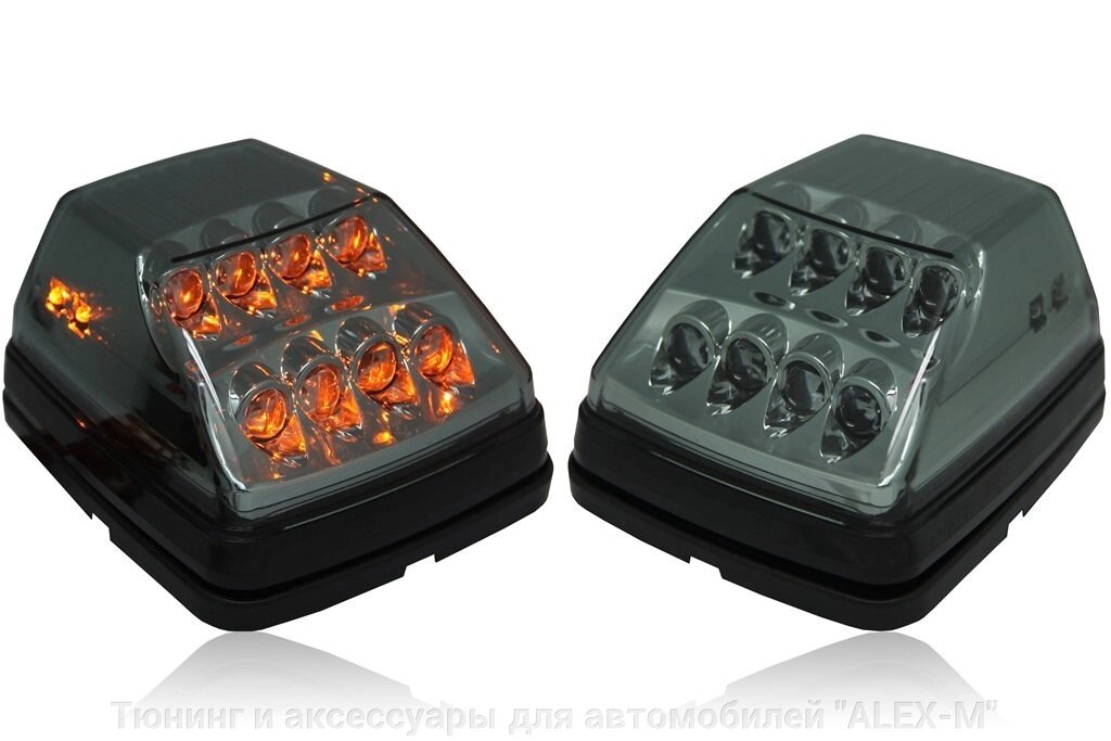 Поворотники светодиодные тонированные для Mercedes G463 от компании Тюнинг и аксессуары для автомобилей "ALEX-M" - фото 1